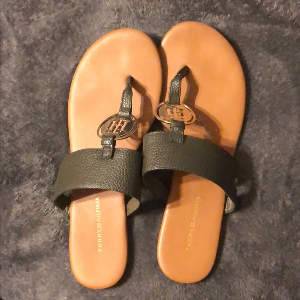 Tommy Hilfiger Sandals - Olive Green